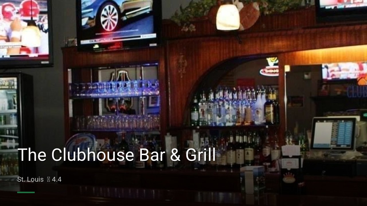 The Clubhouse Bar & Grill - Sports Bars in St. Louis