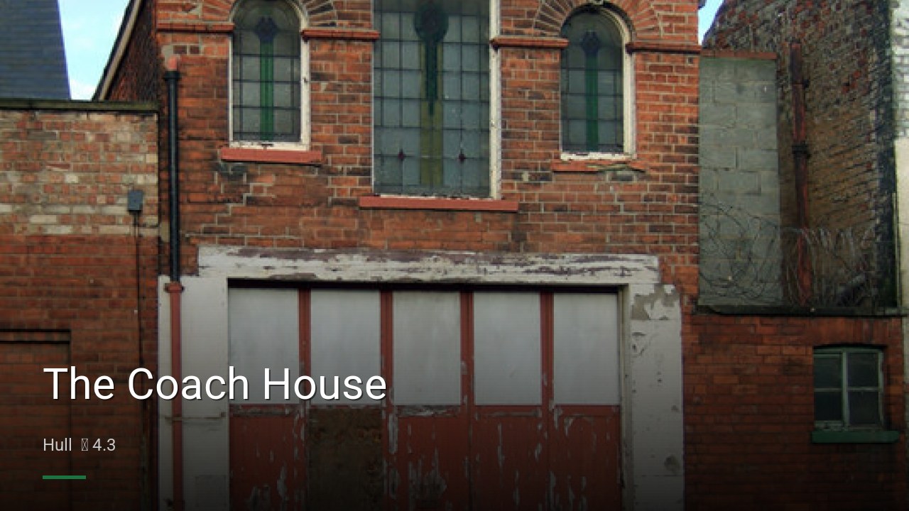 The Coach House - Sports Bars in Hull
