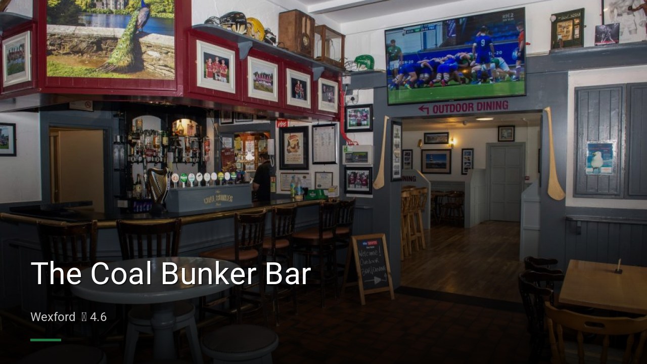 The Coal Bunker Bar - Sports Bars in Wexford