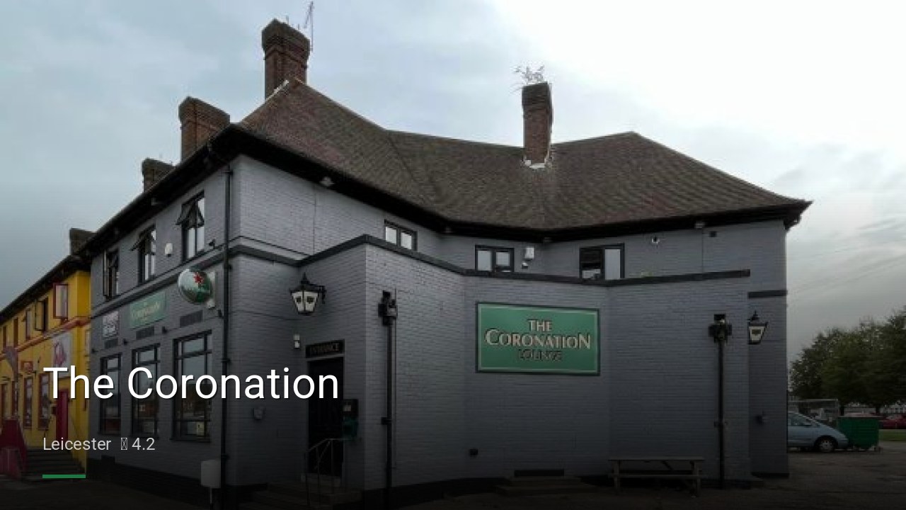The Coronation - Sports Bars in Leicester