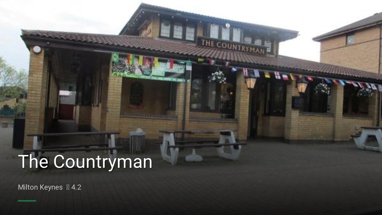 The Countryman - Sports Bars in Milton Keynes