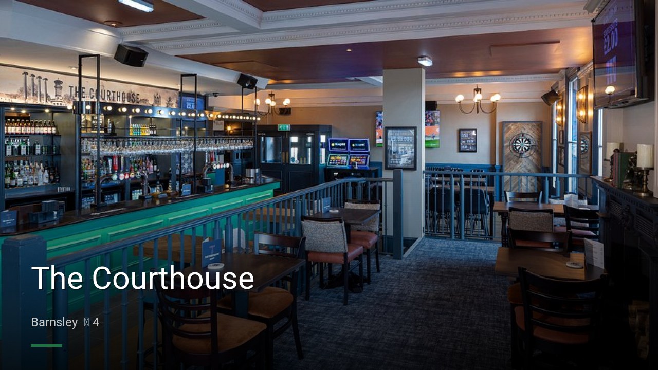 The Courthouse - Sports Bars in Barnsley