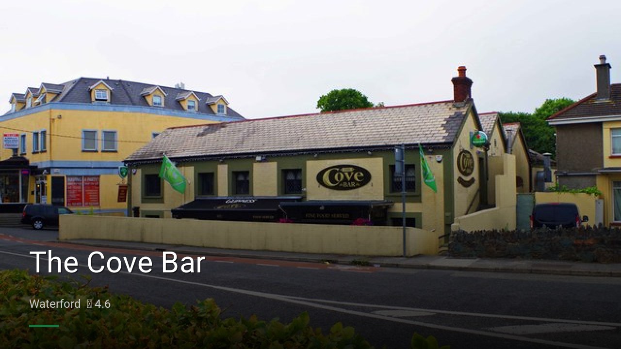 The Cove Bar - Sports Bars in Waterford