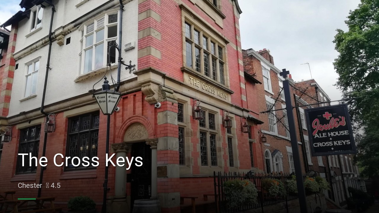The Cross Keys - Sports Bars in Chester