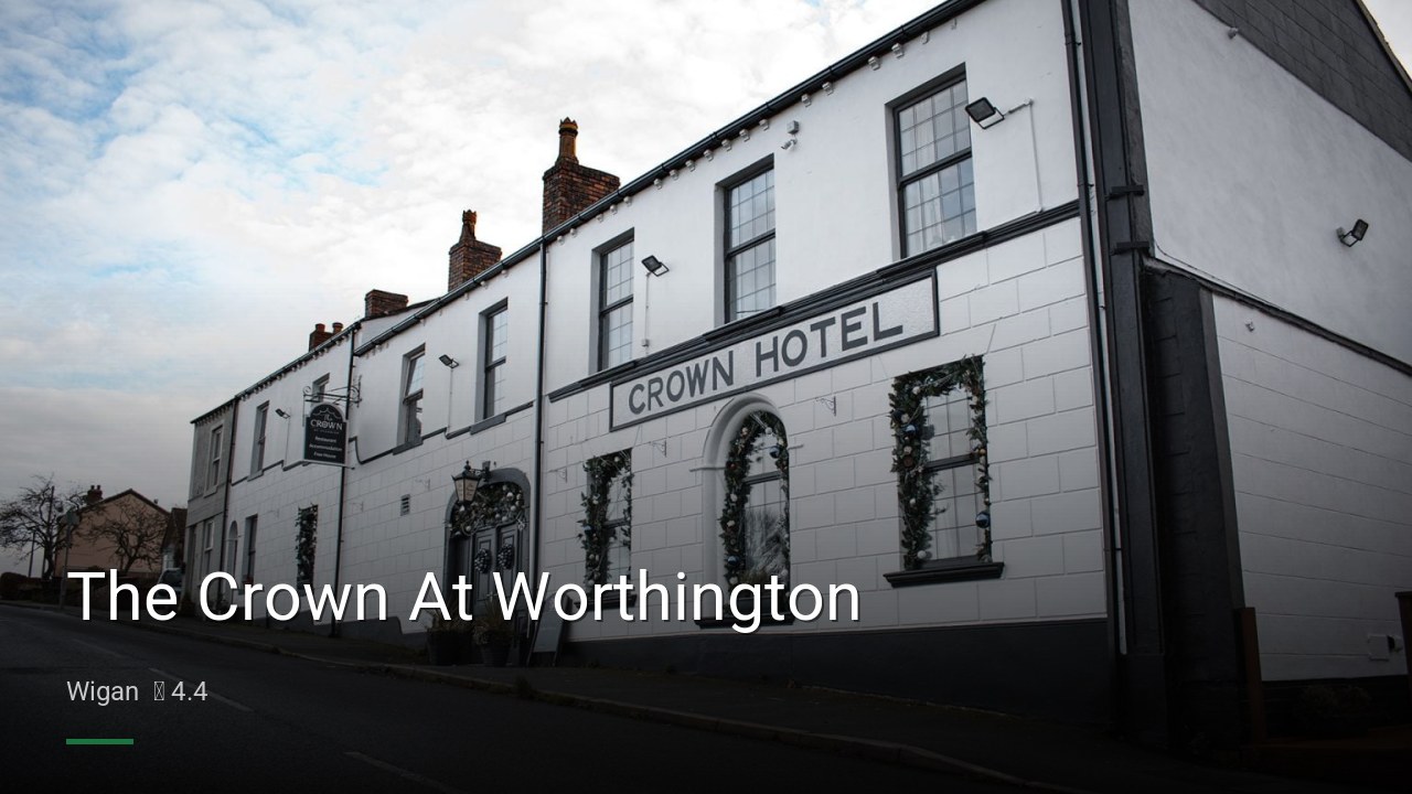 The Crown At Worthington - Sports Bars in Wigan