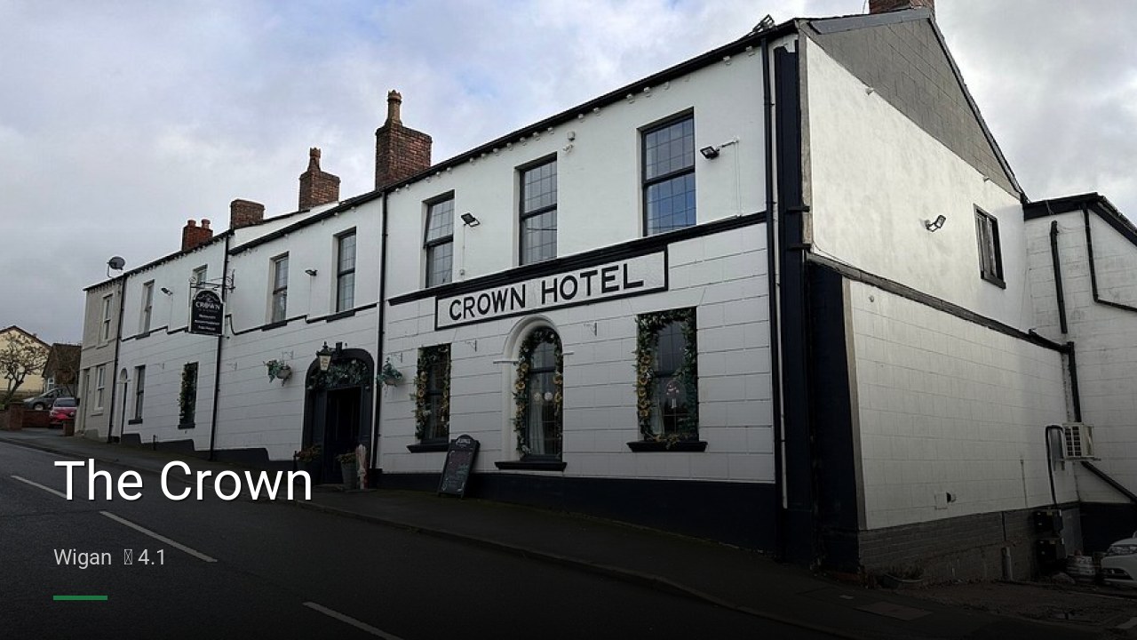 The Crown - Sports Bars in Wigan