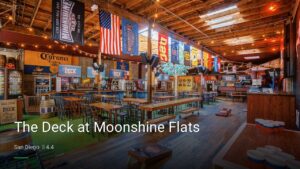 The Deck at Moonshine Flats — Sports bars in San Diego
