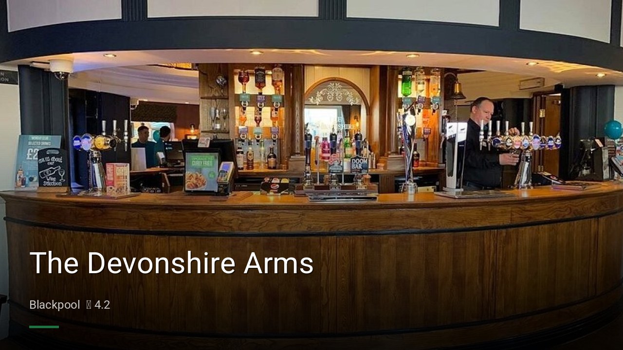 The Devonshire Arms - Sports Bars in Blackpool