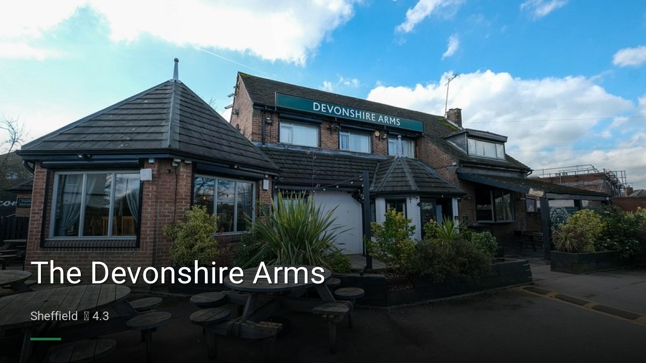 The Devonshire Arms - Sports Bars in Sheffield