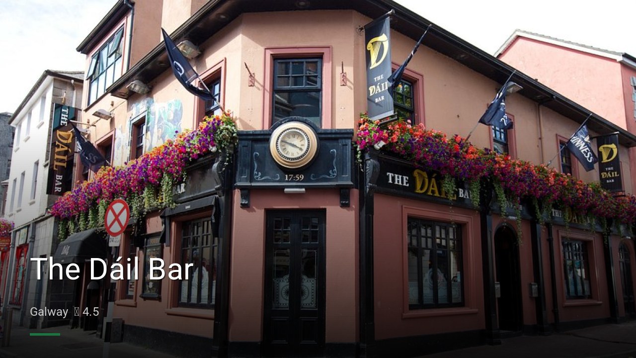 The Dáil Bar - Sports Bars in Galway
