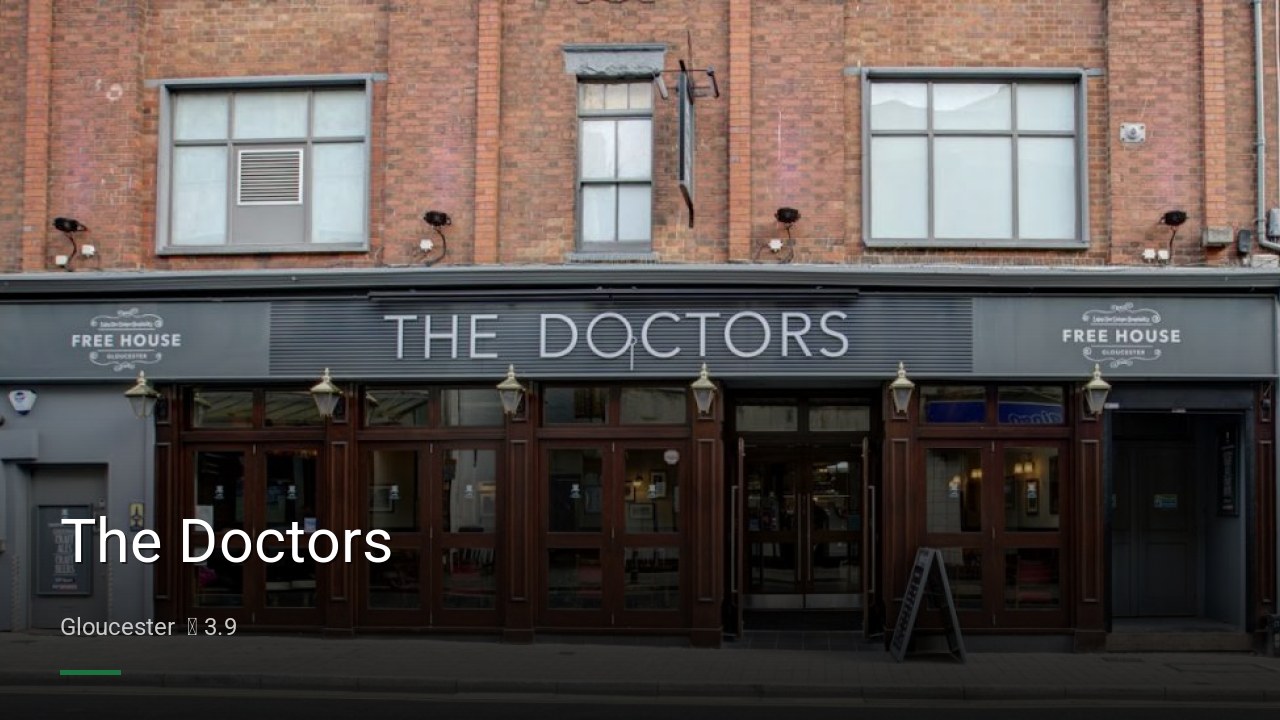 The Doctors - Sports Bars in Gloucester