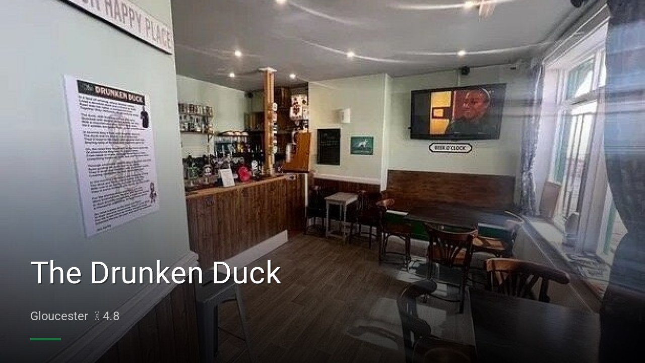 The Drunken Duck - Sports Bars in Gloucester