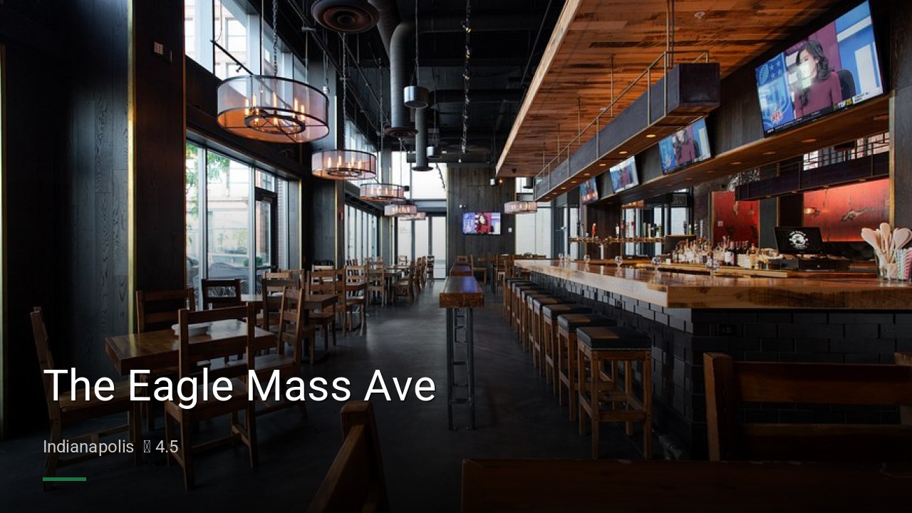 The Eagle Mass Ave - Sports Bars in Indianapolis