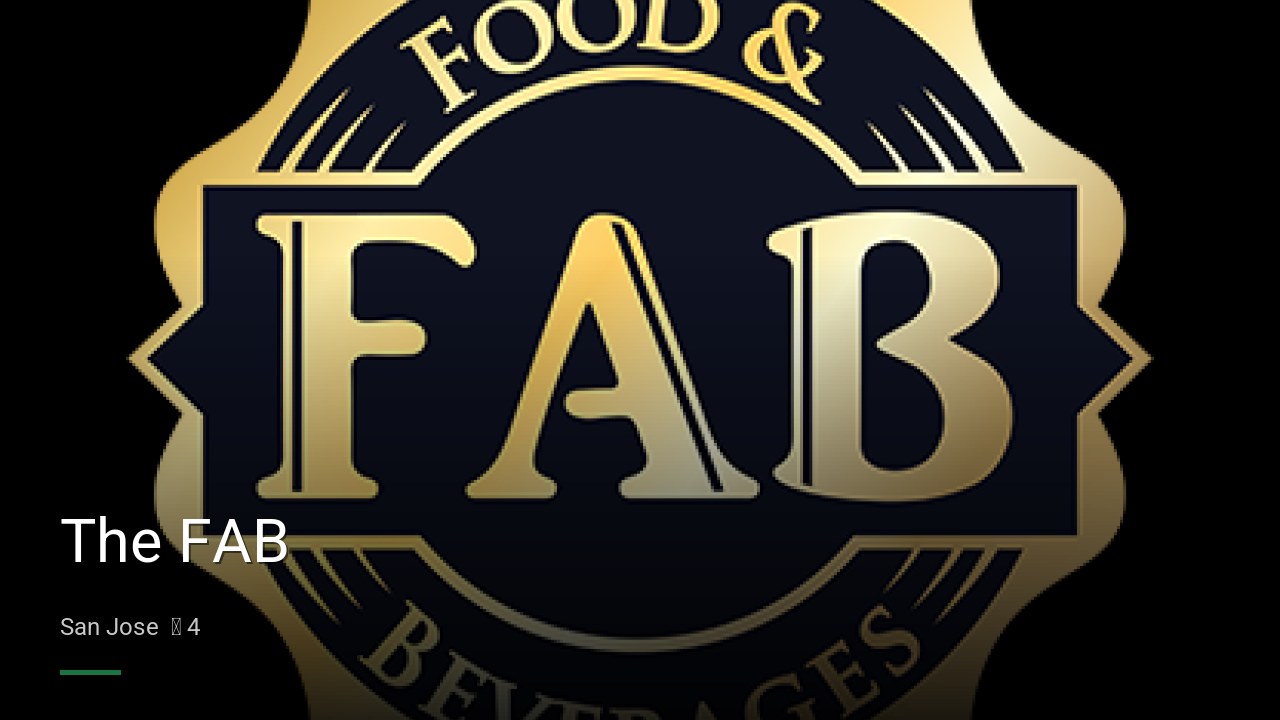 The FAB - Sports Bars in San Jose