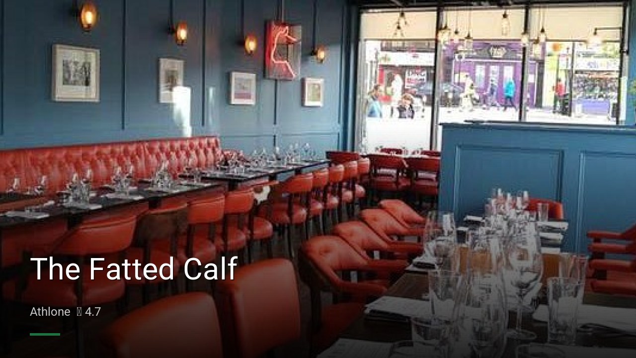 The Fatted Calf - Sports Bars in Athlone