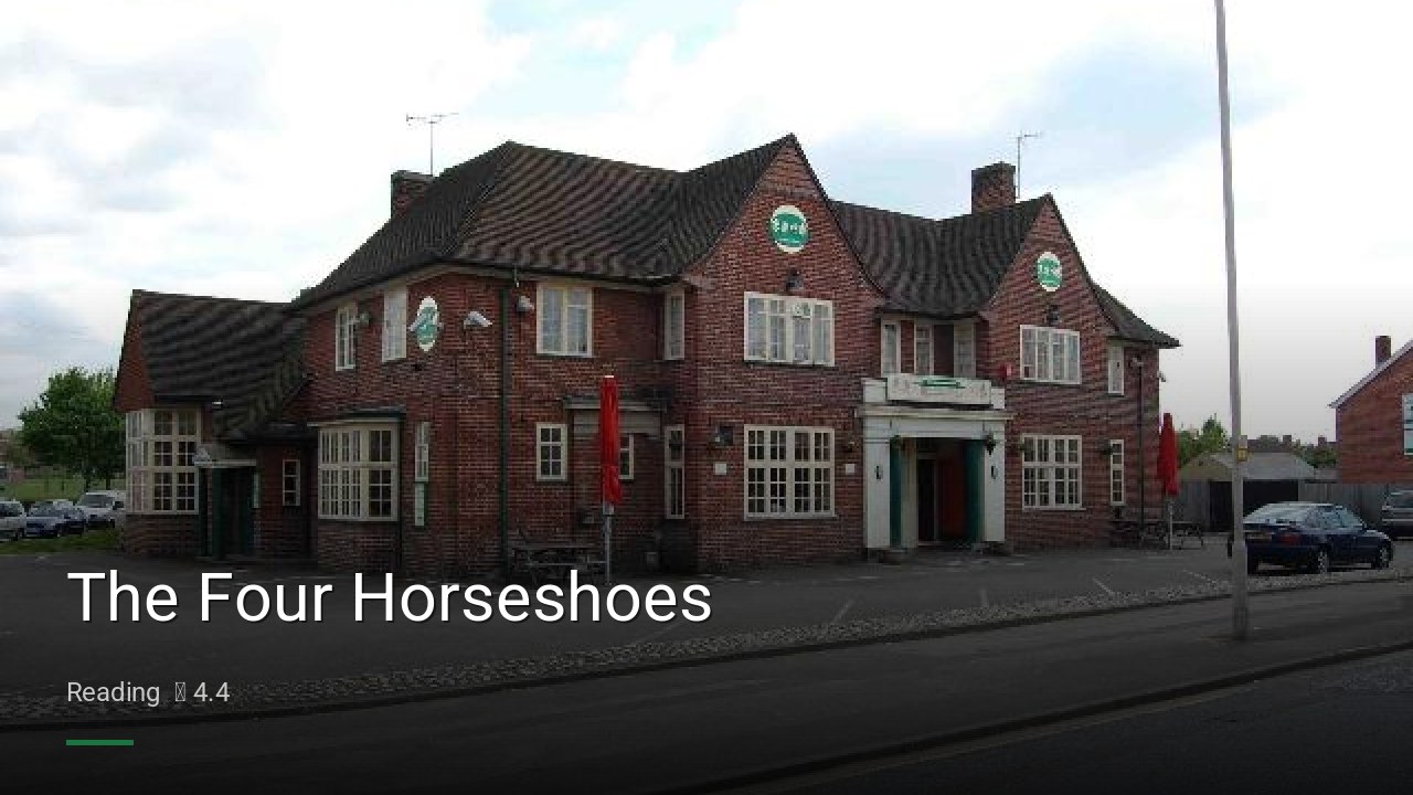 The Four Horseshoes - Sports Bars in Reading
