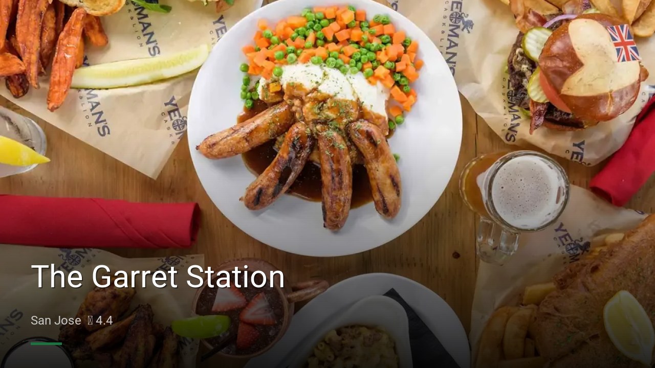 The Garret Station - Sports Bars in San Jose