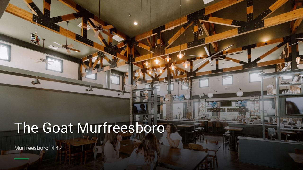The Goat Murfreesboro - Sports Bars in Murfreesboro