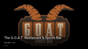 The G.O.A.T. Restaurant & Sports Bar — Sports bars in Chandler