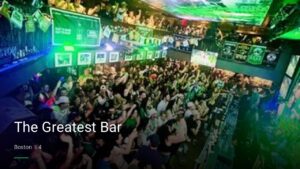 The Greatest Bar — Sports bars in Boston
