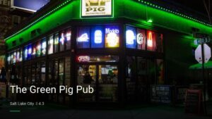 The Green Pig Pub — Sports bars in Salt Lake City