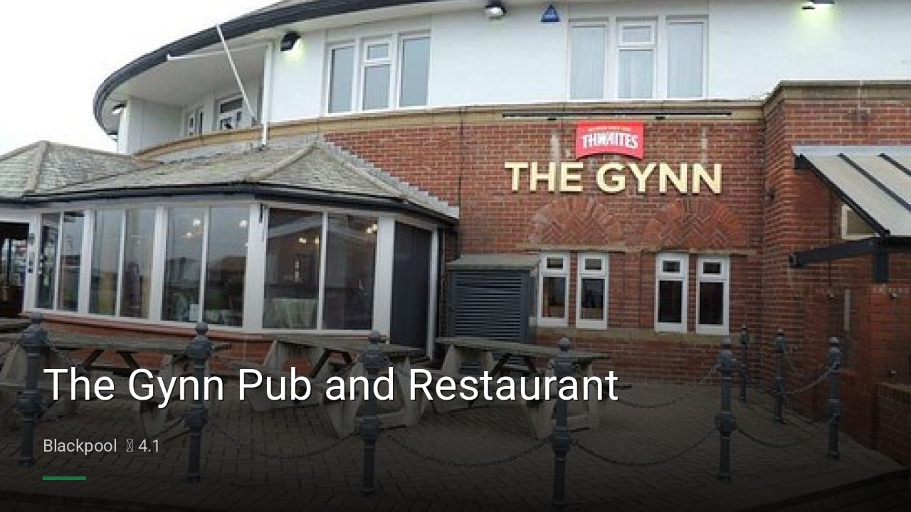 The Gynn Pub and Restaurant - Sports Bars in Blackpool