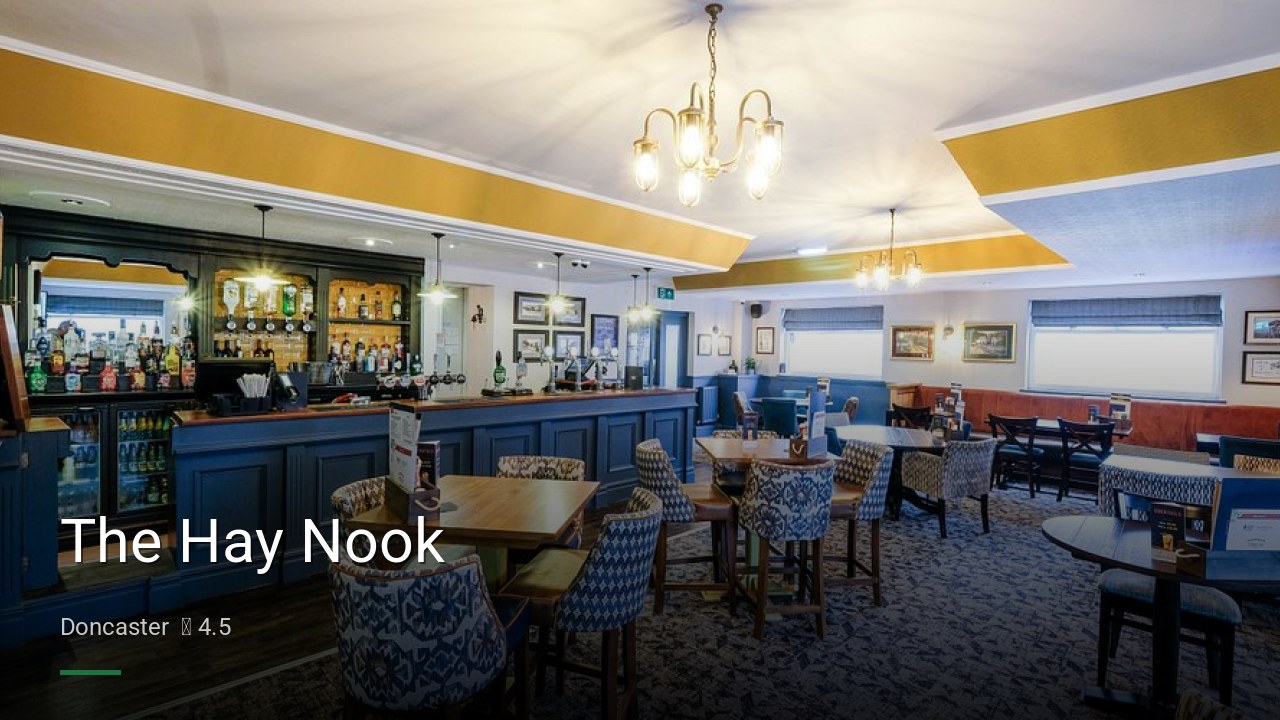 The Hay Nook - Sports Bars in Doncaster