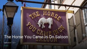 The Horse You Came In On Saloon — Sports bars in Baltimore