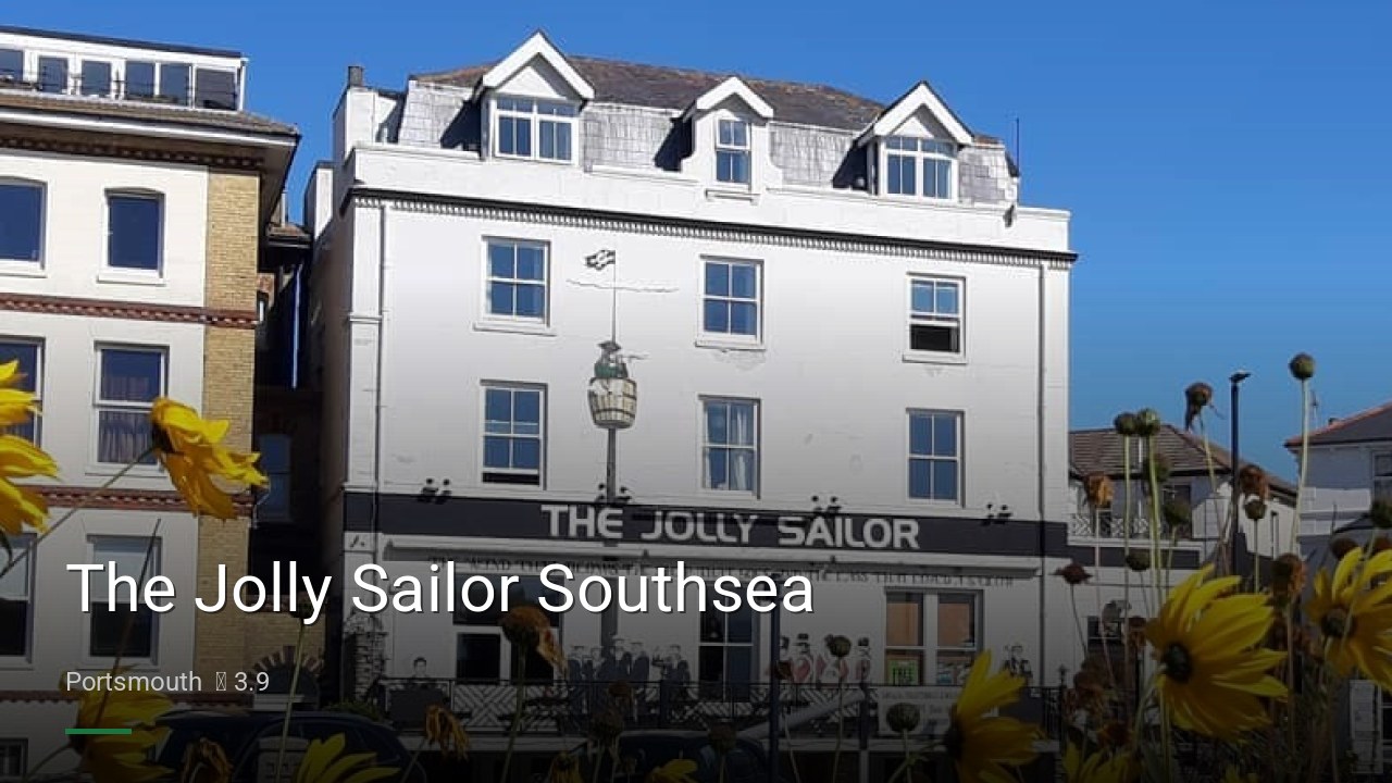 The Jolly Sailor Southsea - Sports Bars in Portsmouth