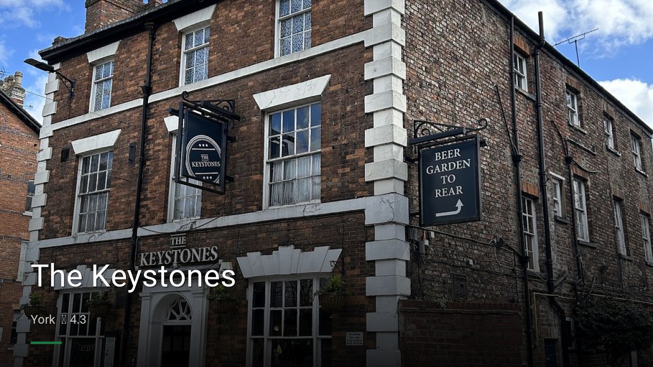 The Keystones - Sports Bars in York