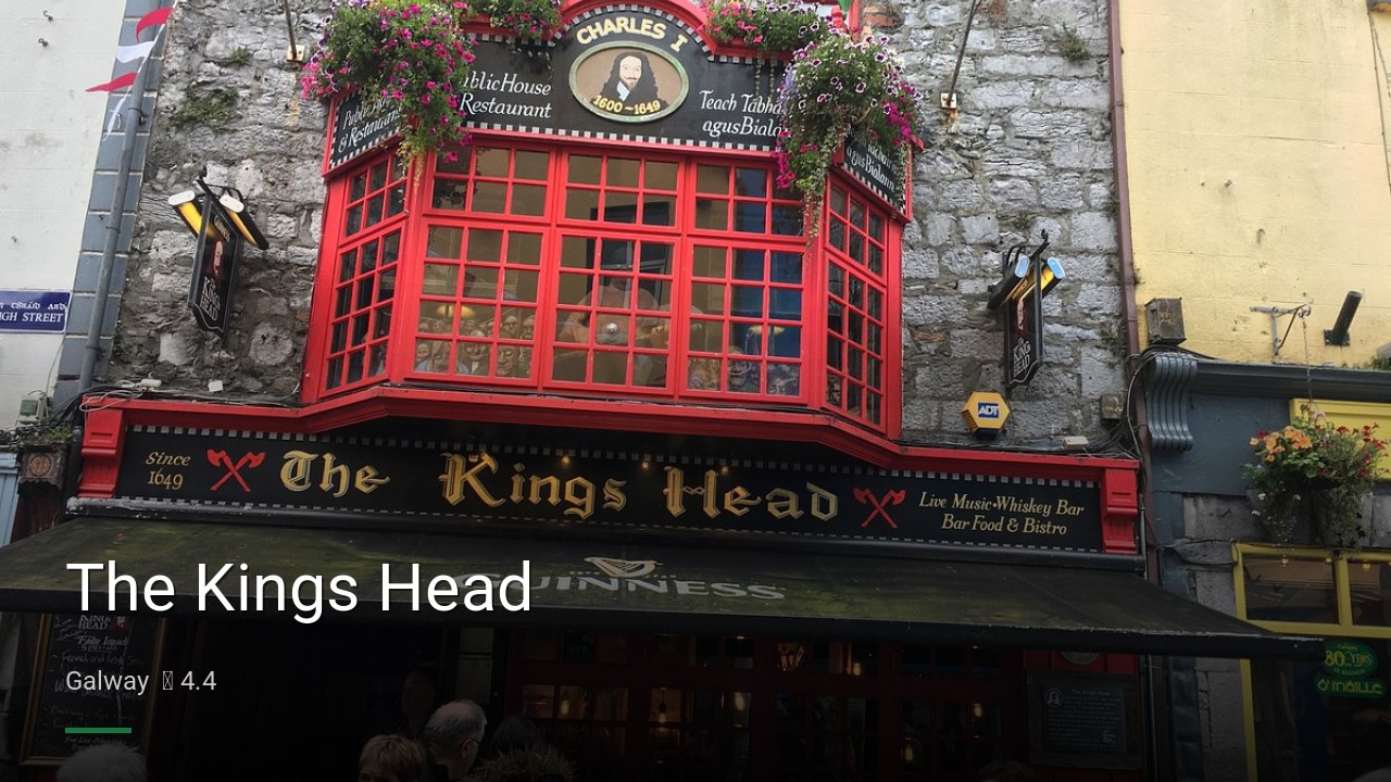 The Kings Head - Sports Bars in Galway