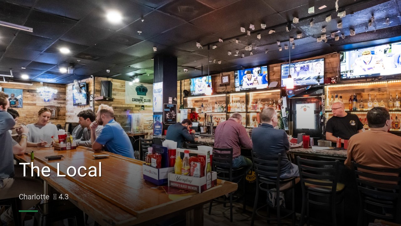 The Local - Sports Bars in Charlotte