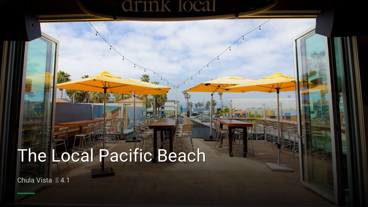 The Local Pacific Beach - Sports Bars in Chula Vista