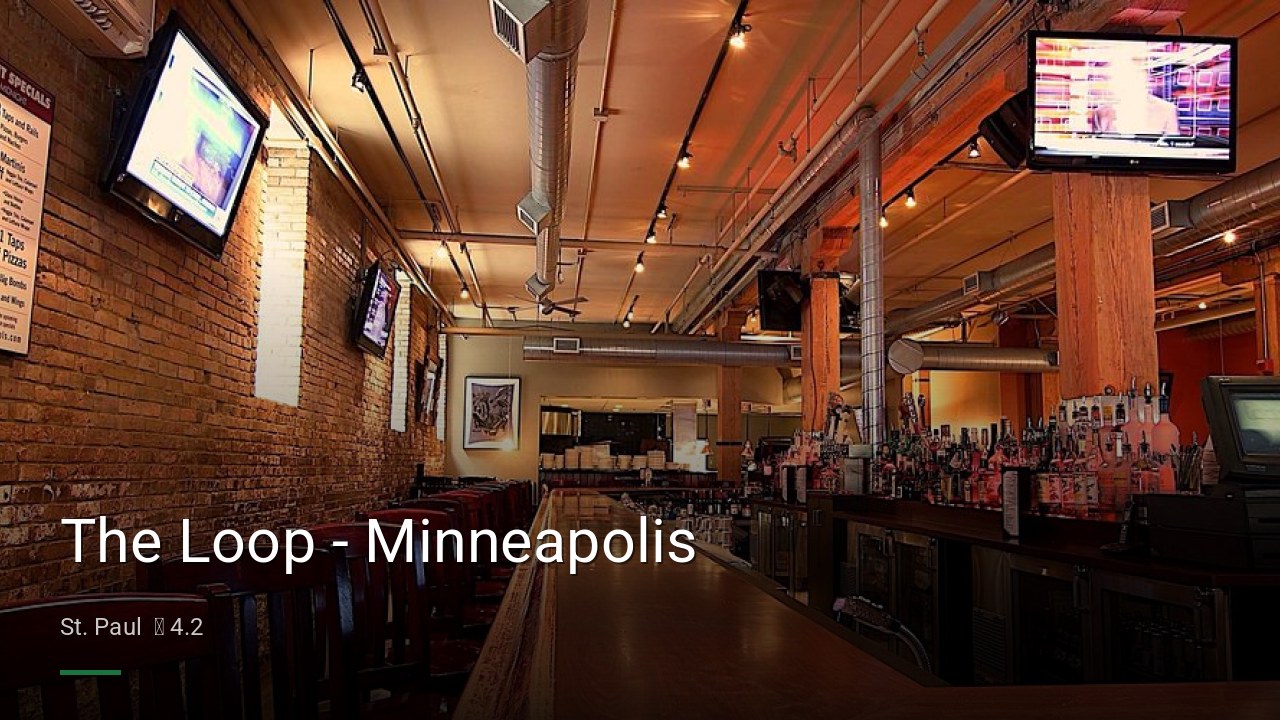 The Loop - Minneapolis - Sports Bars in St. Paul