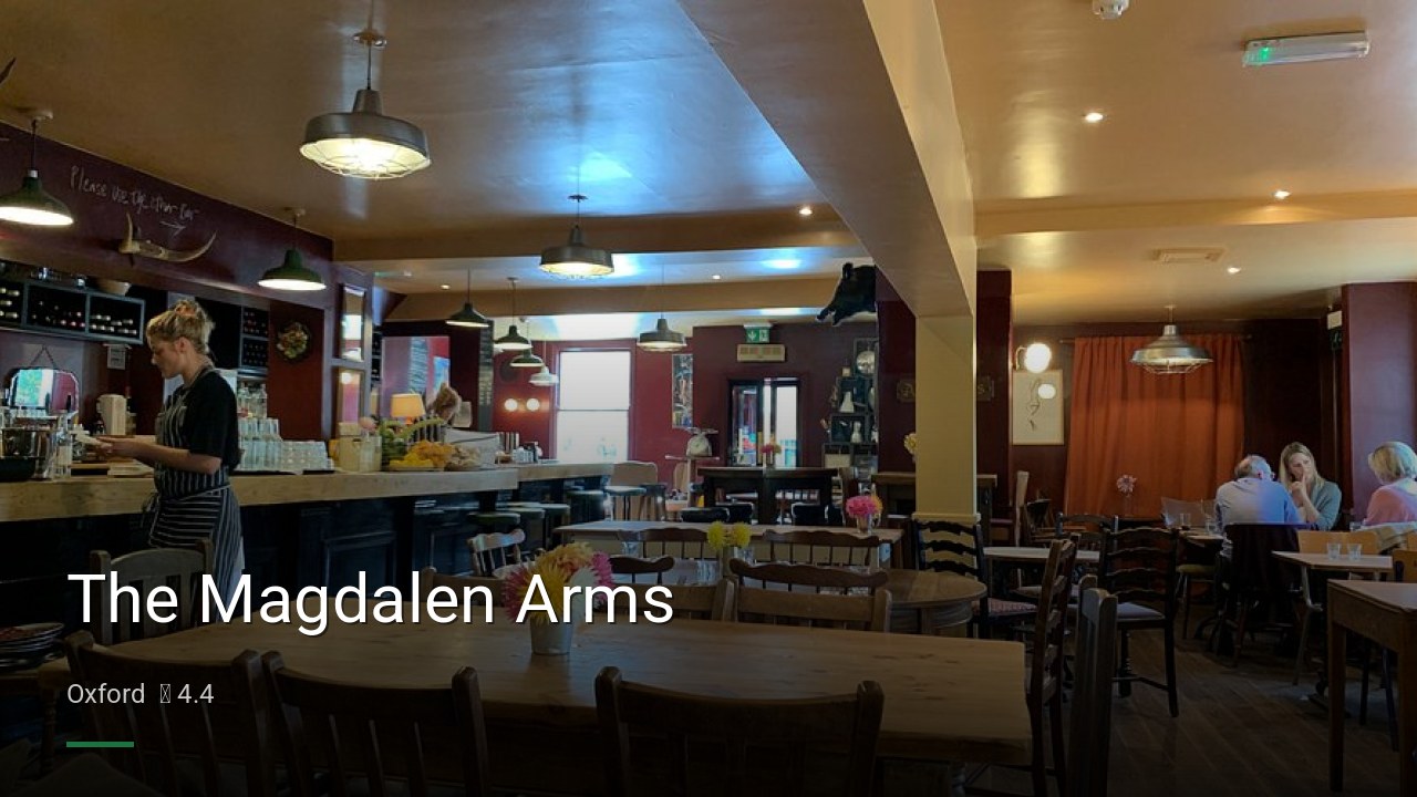 The Magdalen Arms - Sports Bars in Oxford