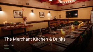The Merchant Kitchen & Drinks — Sports bars in Boston