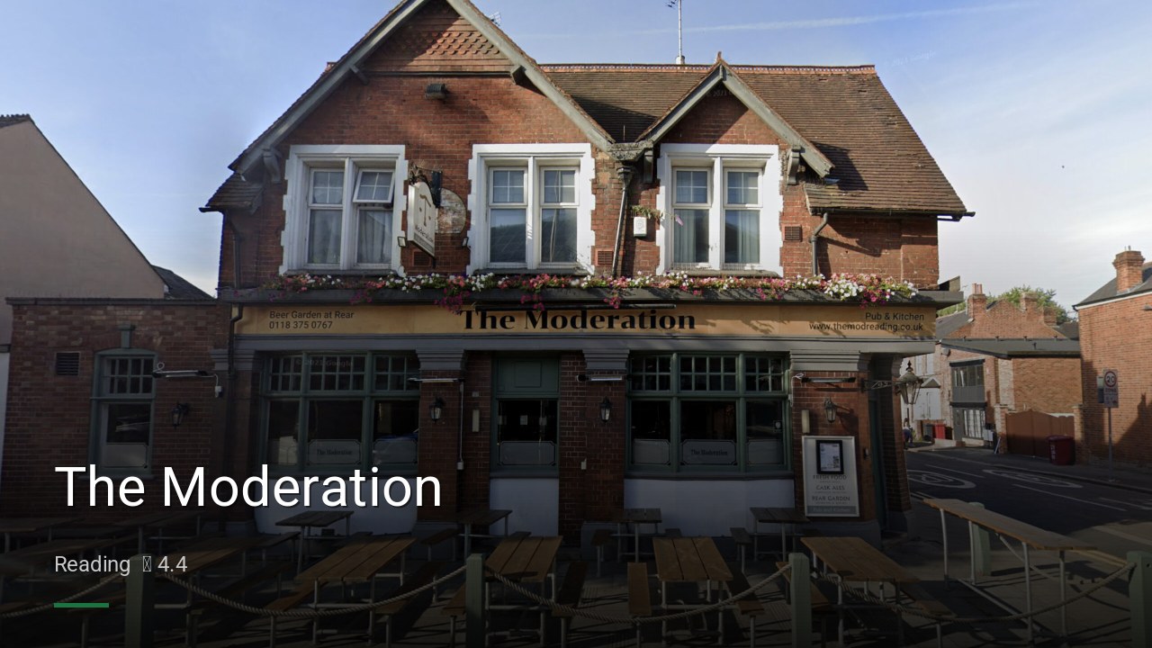 The Moderation - Sports Bars in Reading