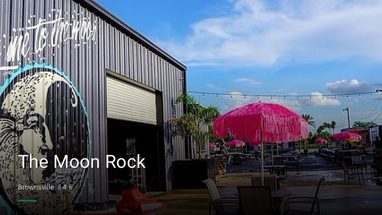 The Moon Rock - Sports Bars in Brownsville