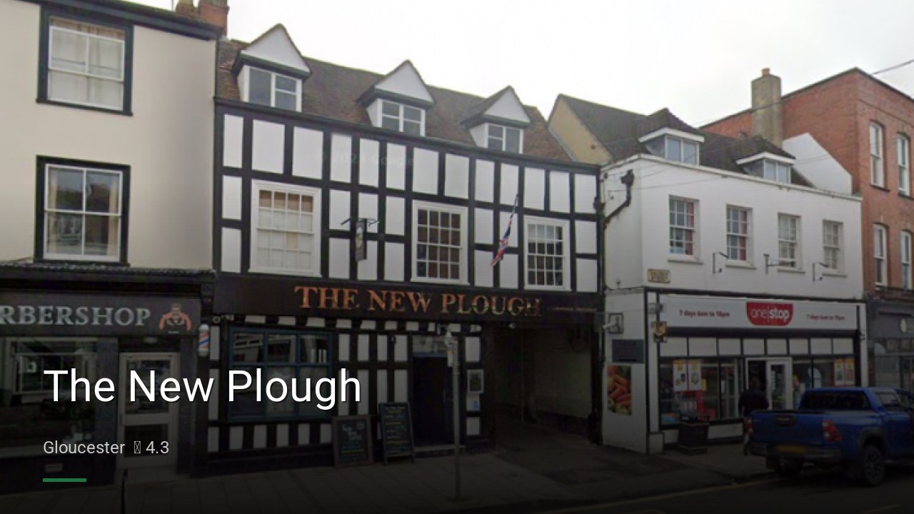 The New Plough - Sports Bars in Gloucester