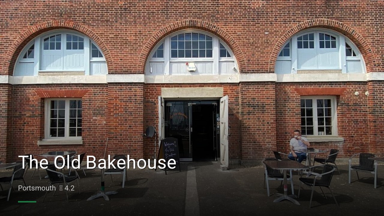 The Old Bakehouse - Sports Bars in Portsmouth