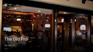 The Old Pro — Sports bars in San Jose