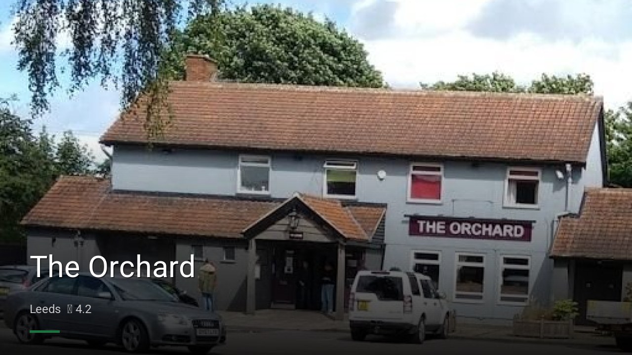The Orchard - Sports Bars in Leeds