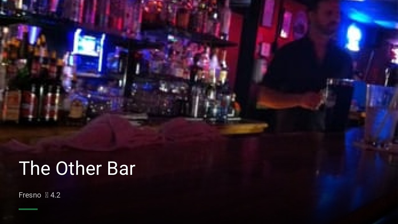 The Other Bar - Sports Bars in Fresno
