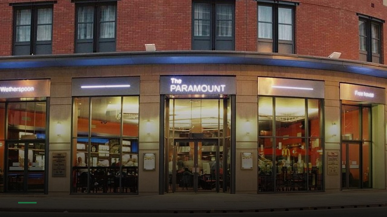 The Paramount - JD Wetherspoon - Sports Bars in Manchester