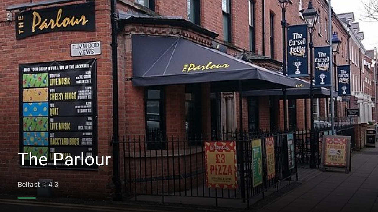 The Parlour - Sports Bars in Belfast