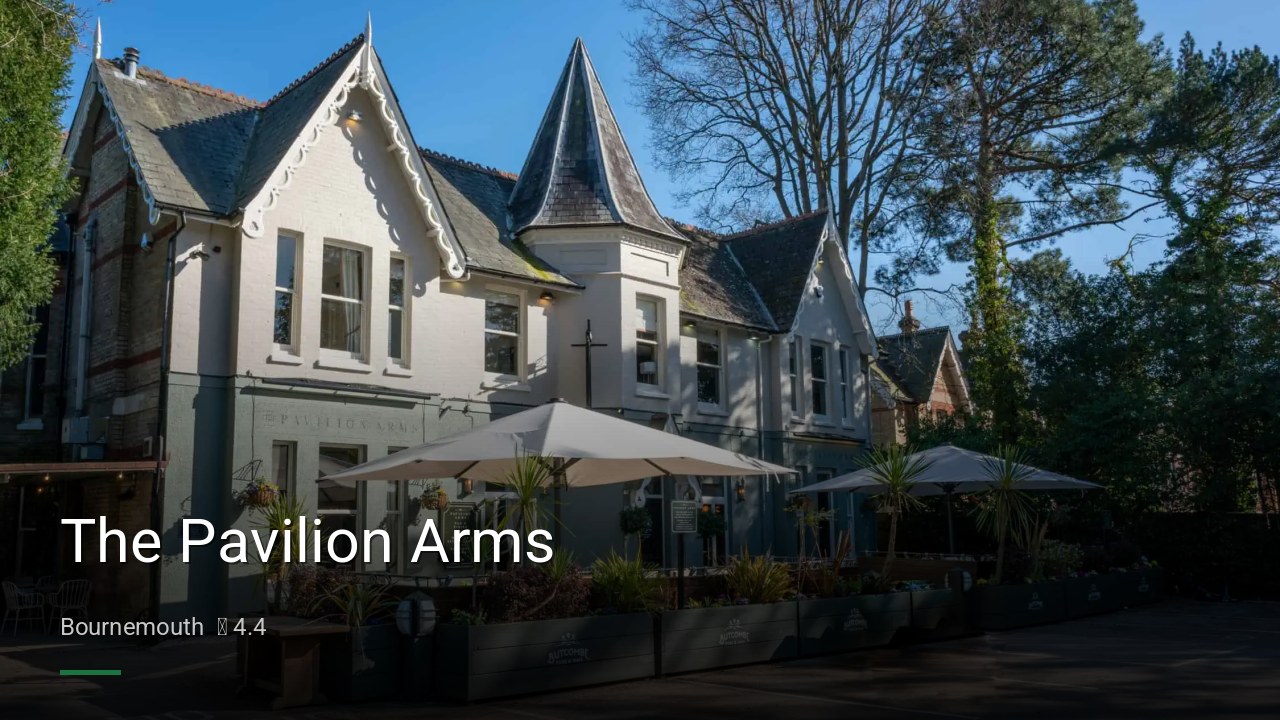 The Pavilion Arms - Sports Bars in Bournemouth
