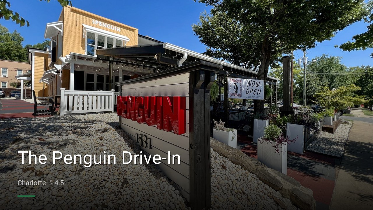 The Penguin Drive-In - Sports Bars in Charlotte