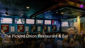The Pickled Onion Restaurant & Bar — Sports bars in Raleigh