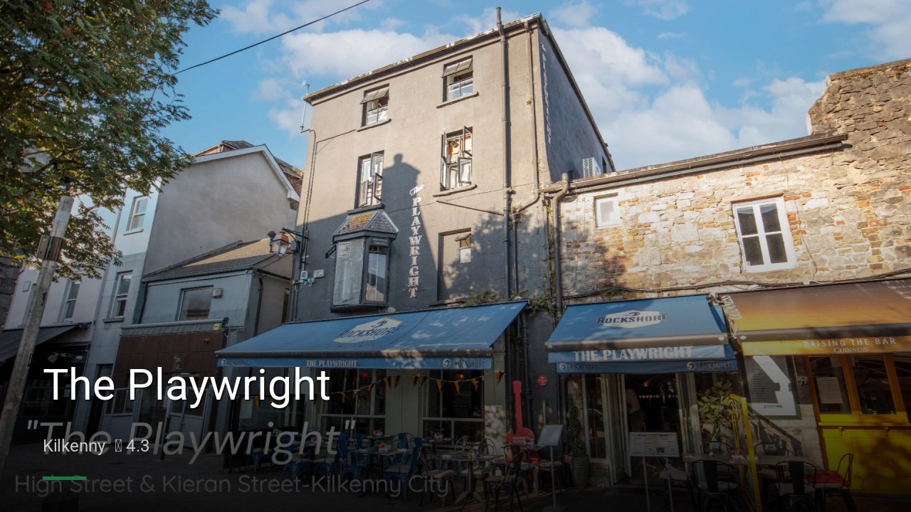 The Playwright - Sports Bars in Kilkenny