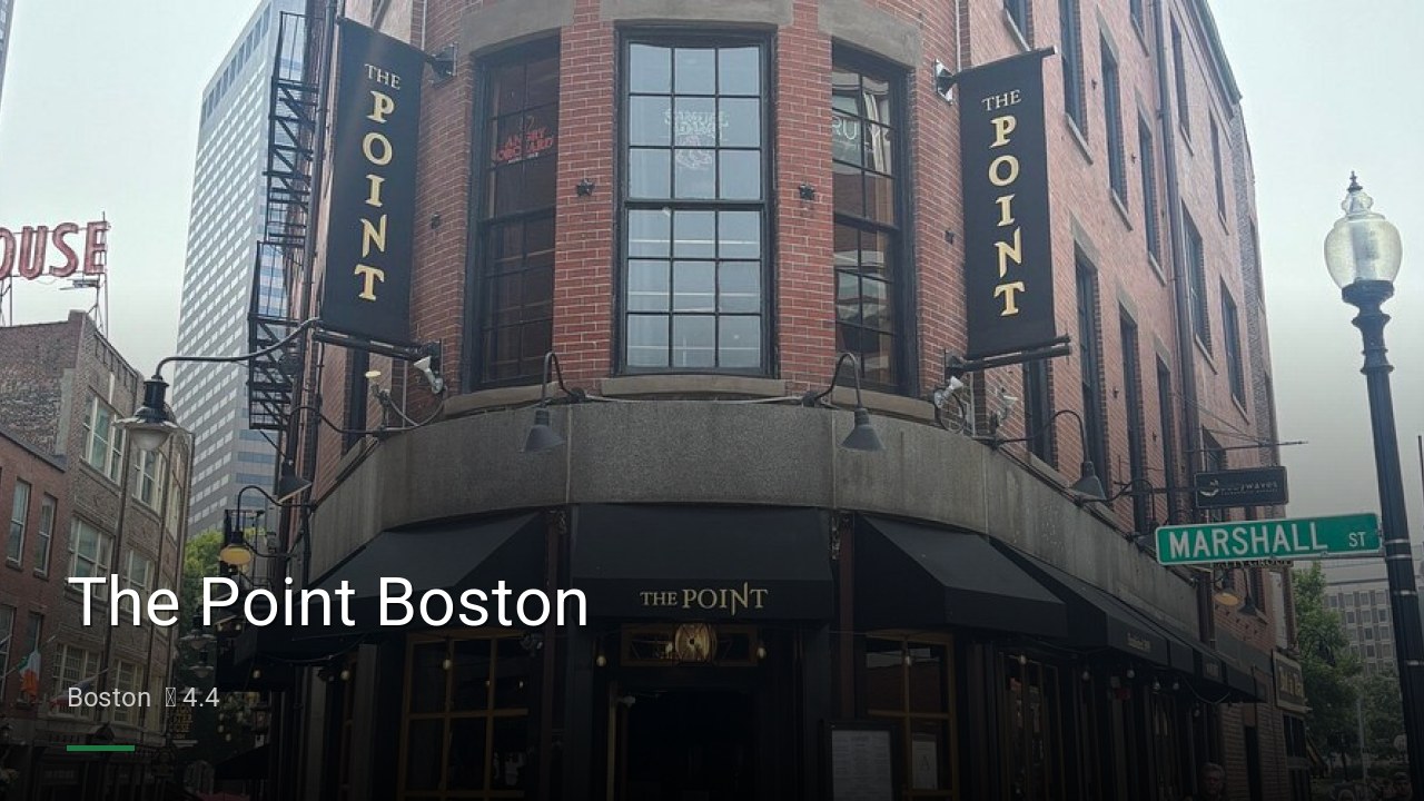 The Point Boston - Sports Bars in Boston